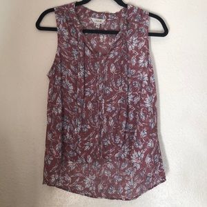 ❤️Pink and blue blouse